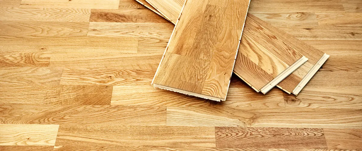 Engineered wood floor refinish