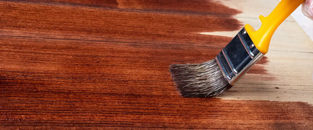 A shellac finish