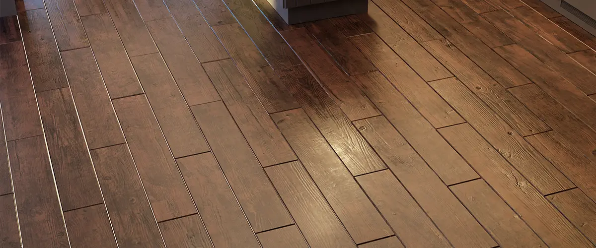 A hardwood floor refinishing in North Charleston