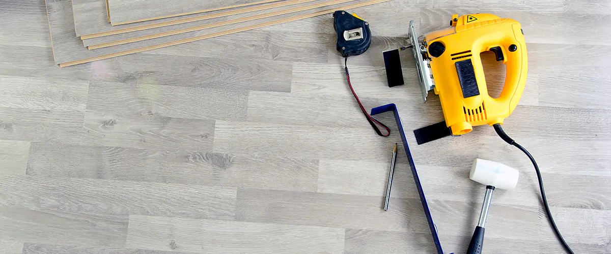 Tools to install engineered hardwood floors