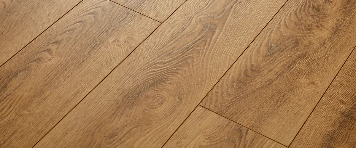 A luxury vinyl plank floor texture