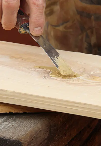 Hardwood board cleaning